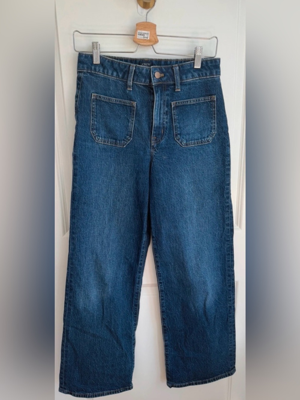 J. Crew Women's Blue Denim High-Rise Jeans